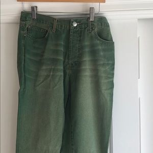 Just cavalli green jeans